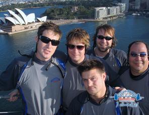 Todd on Sydney Harbor Bridge