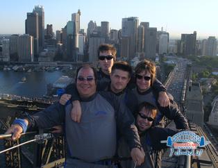 Todd Fox & Friends on Sydney Harbor Bridge