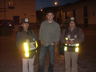 The kid patrol in Cusco Peru