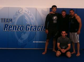 Rolles Gracie Todd Fox Haz Ibrahim Gracie Jiu Jitsu Training Renzo Gracie Academy