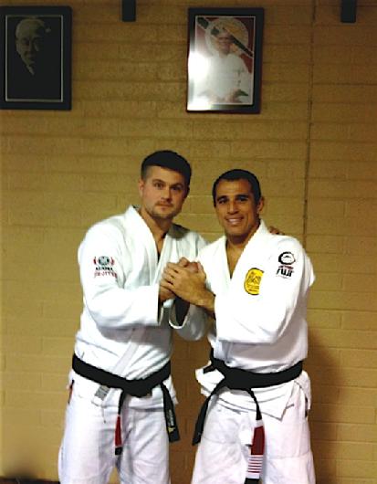 Todd Fox with Royer Gracie Jiu Jitsu Black Belt Champion