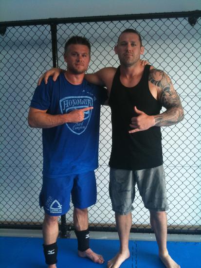 Todd Fox and Steve Oliver Jiu Jitsu Auckland New Zealand