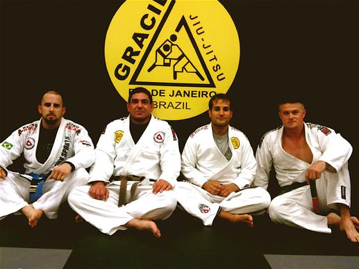 Todd Fox and Mauricio Villardo West Plam Beach Gracie Jiu Jitsu
