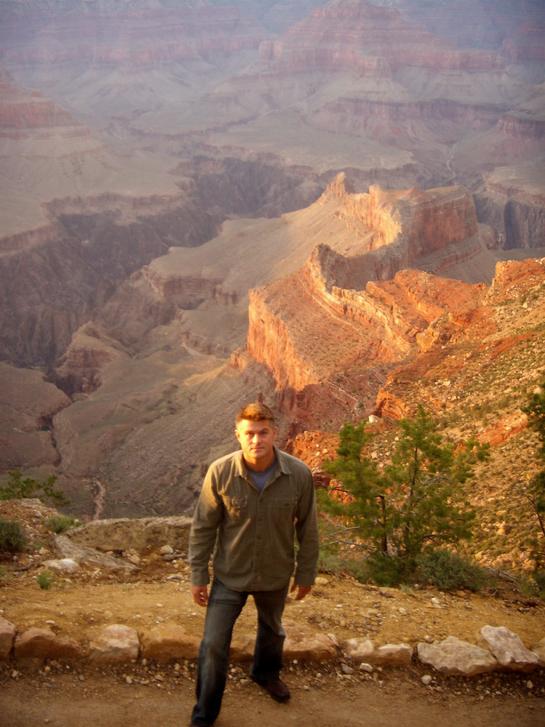 Todd Fox at the Grand Canyon