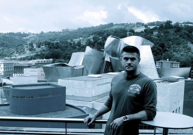 Todd Fox at the Guggenheim Bilbao Spain