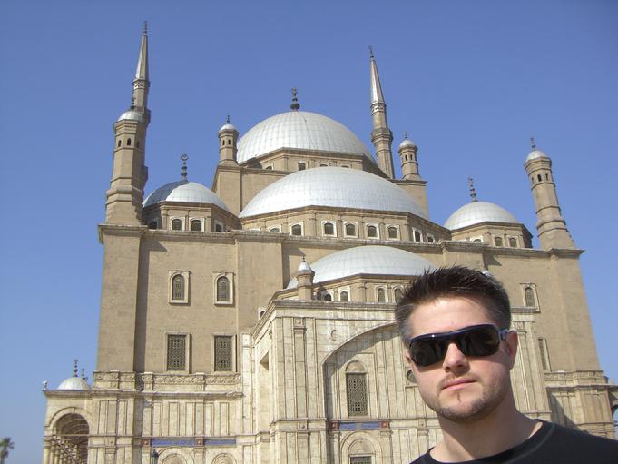 Todd Fox at Citidel Mosque Cairo