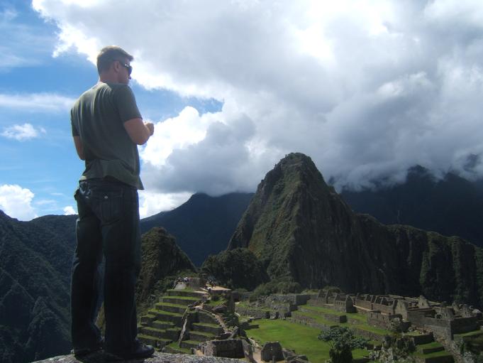 Todd Fox @ Machu Picchu in Cusco Peru