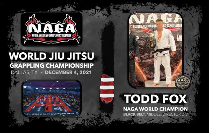 Todd Fox NAGA Black Belt World Champion